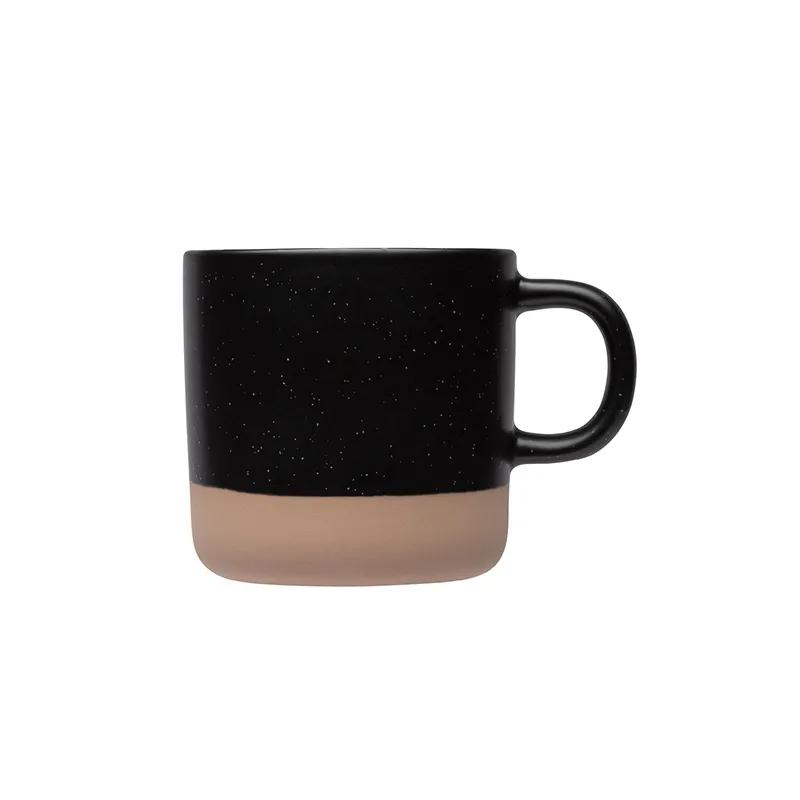 Ceramic Mug Speckled Matte Finish with Clay Base - 12 oz - product view 2