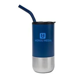 Tumbler Double Wall Steel PP Liner Two-Tone - 18 oz - product view 3