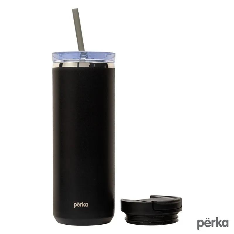 Tumbler Hot Cold Dual Lid Stainless Steel - 18 oz - product view 5