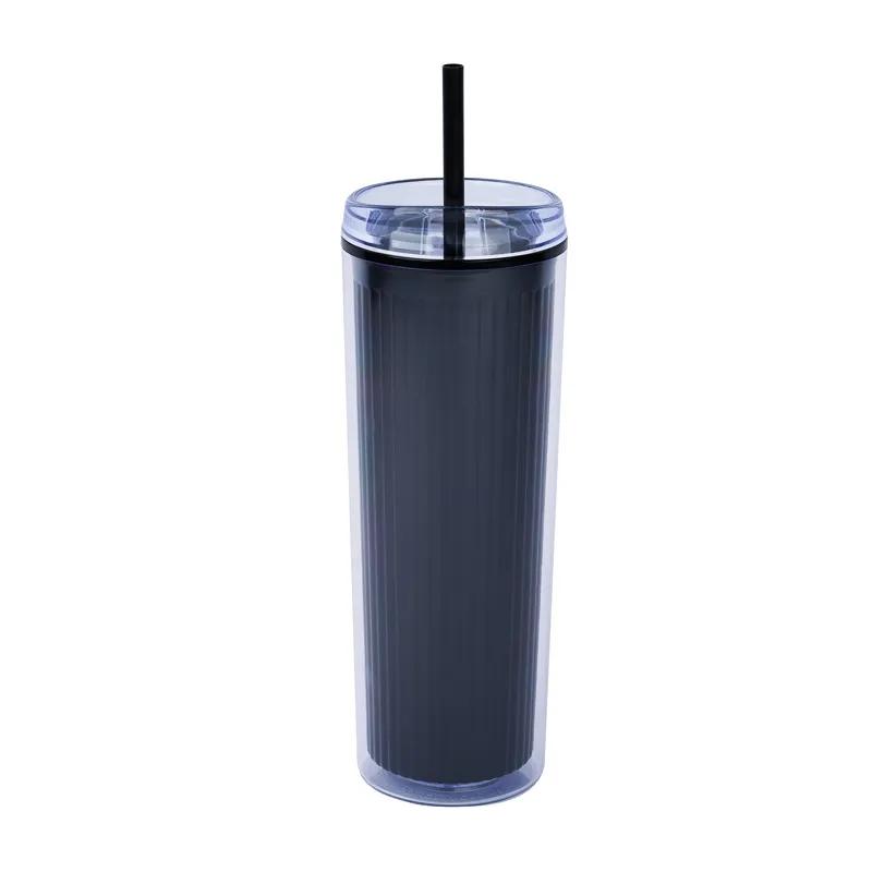 Insulated Tumbler Double Wall AS Plastic - 24 oz - product view 2