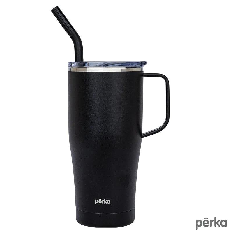 Travel Mug Handle Vacuum Insulated Straw - 20 oz - product view 2