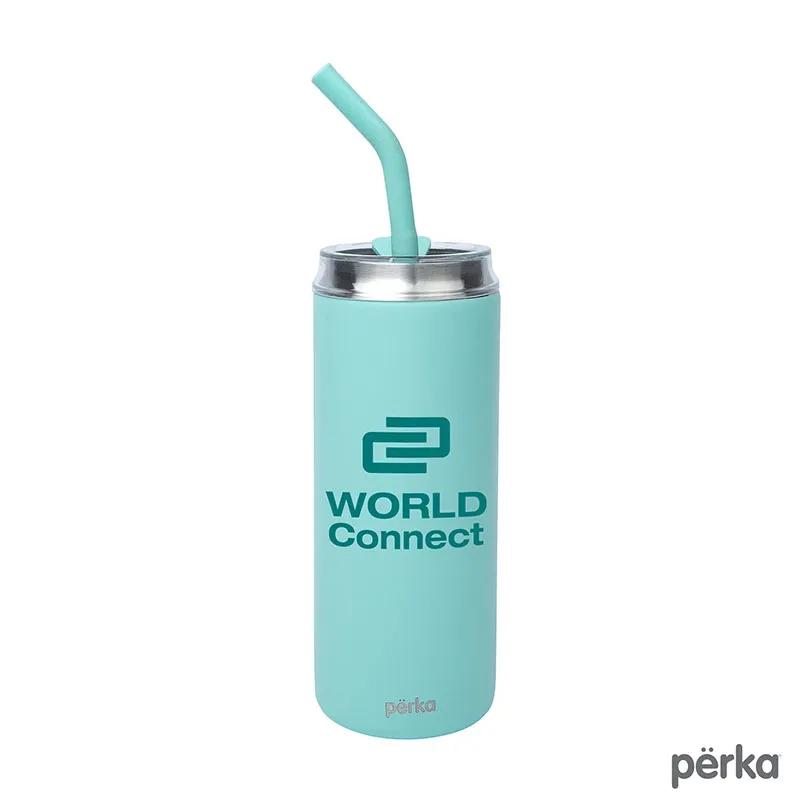 Insulated Tumbler Powder Coat Steel Straw - 20 oz