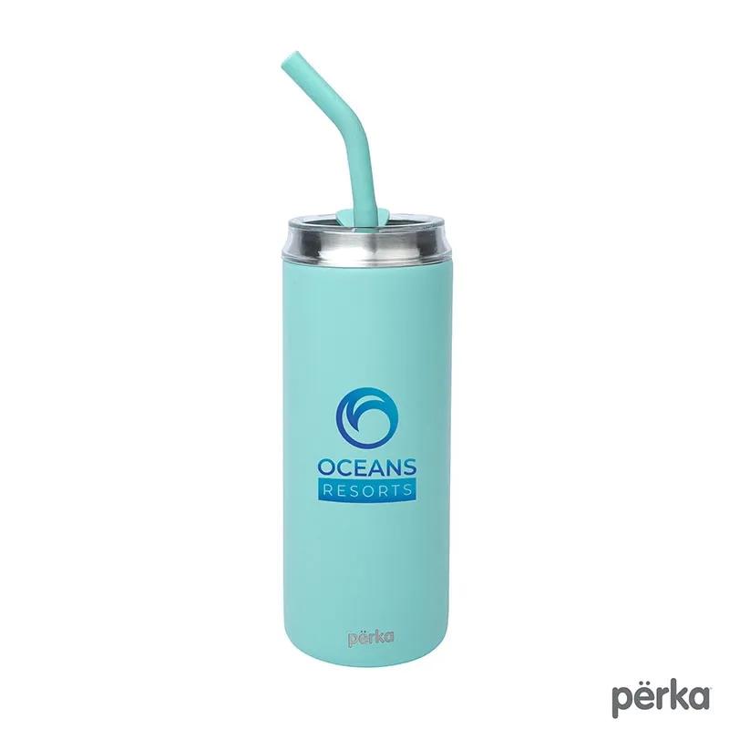 Insulated Tumbler Powder Coat Steel Straw - 20 oz - product view 2