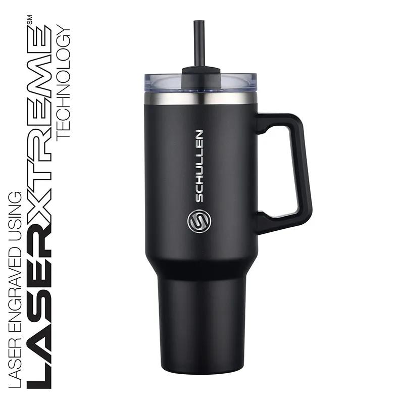 Travel Mug Copper Lined Rotating Closure - 40 oz - product view 2