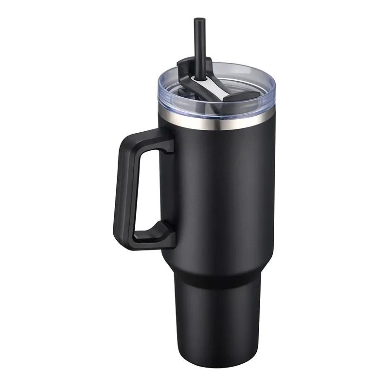 Travel Mug Copper Lined Rotating Closure - 40 oz - product view 4
