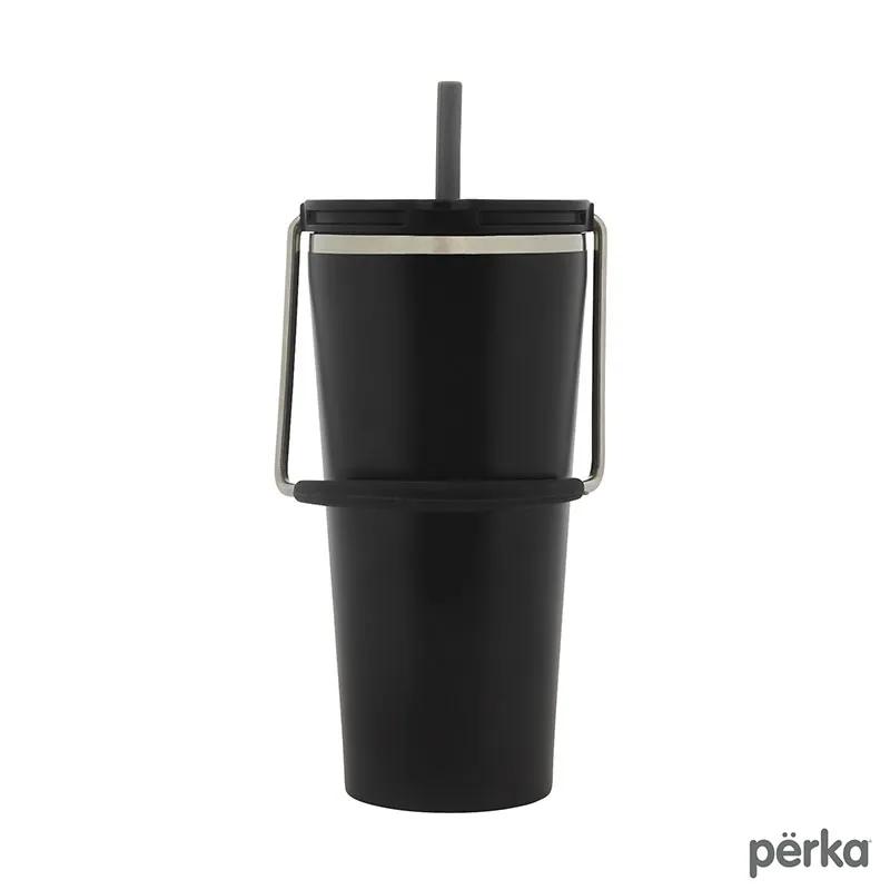 Travel Mug Recycled Steel Swing Handle - 20 oz - product view 2