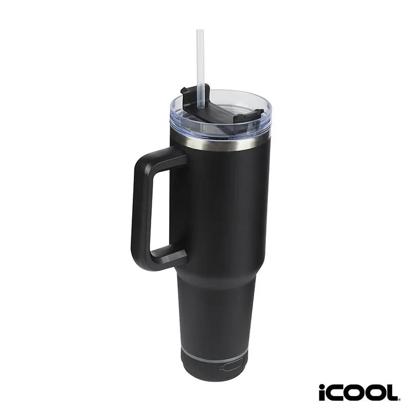 Insulated Travel Mug with Bluetooth Speaker - 40 oz - product view 3