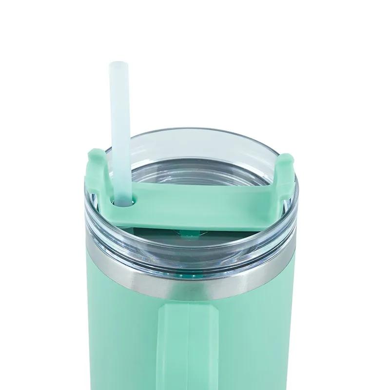 Insulated Travel Mug Recycled Steel Inner Wall - 30 oz - product view 4