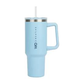 Insulated Travel Mug Steel with Polypropylene Liner - 40 oz - product view 4