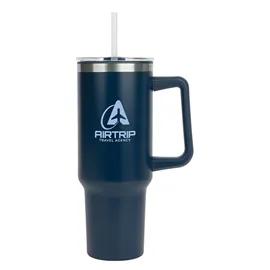 Insulated Travel Mug Steel with Polypropylene Liner - 40 oz - product view 6