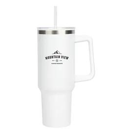 Insulated Travel Mug Steel with Polypropylene Liner - 40 oz - product view 7