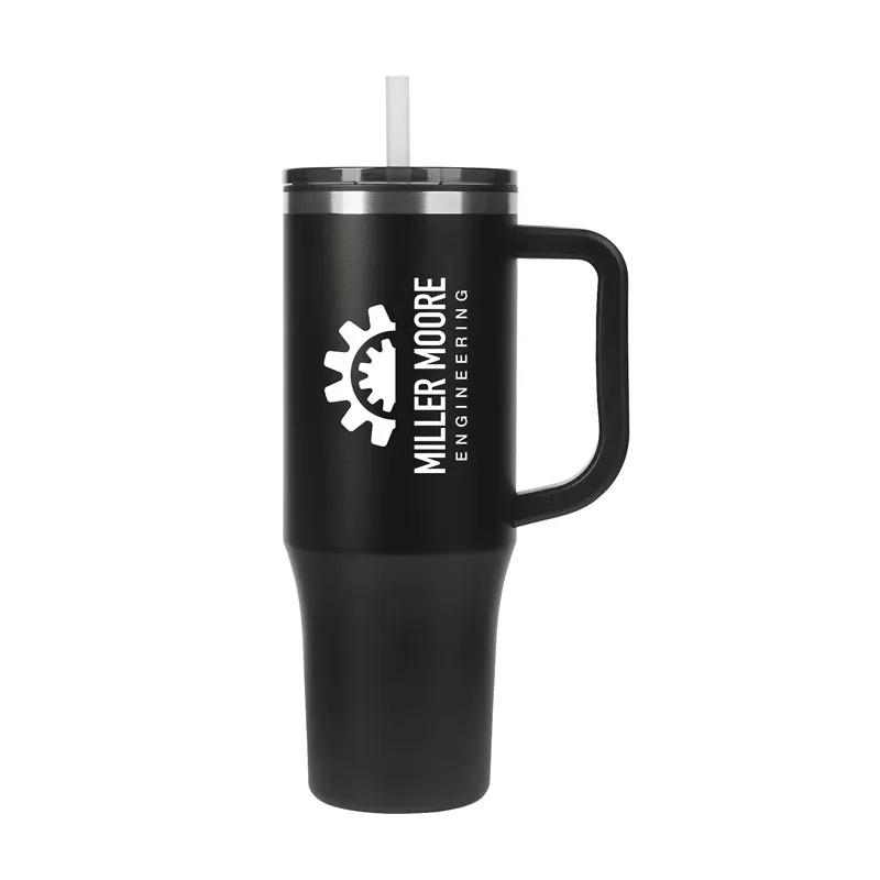 Insulated Travel Mug Recycled Steel and PP Liner - 30 oz