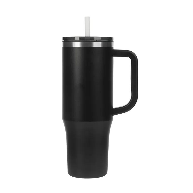 Insulated Travel Mug Recycled Steel and PP Liner - 30 oz - product view 2