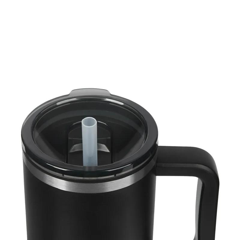 Insulated Travel Mug Recycled Steel and PP Liner - 30 oz - product view 4