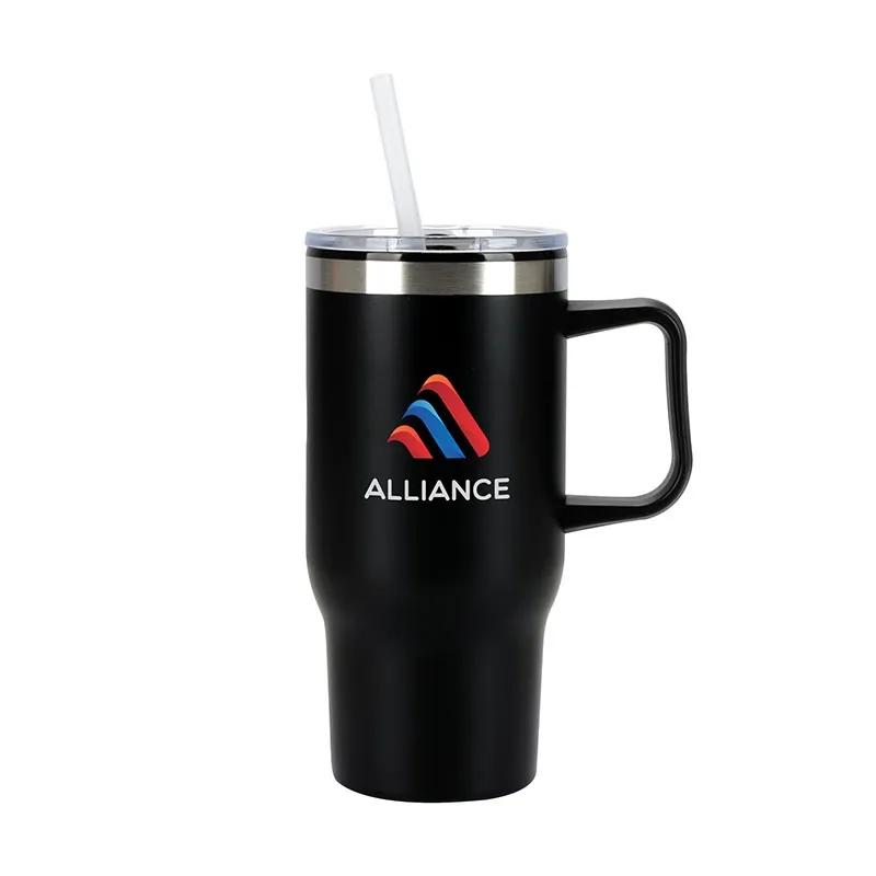 Insulated Travel Mug Steel with Recycled PP Liner - 20 oz