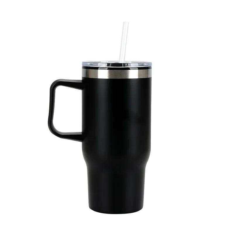 Insulated Travel Mug Steel with Recycled PP Liner - 20 oz - product view 2