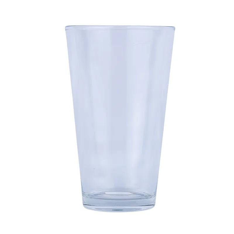 Beer Pint Glass Tapered Cylindrical Shape - 16 oz - product view 2