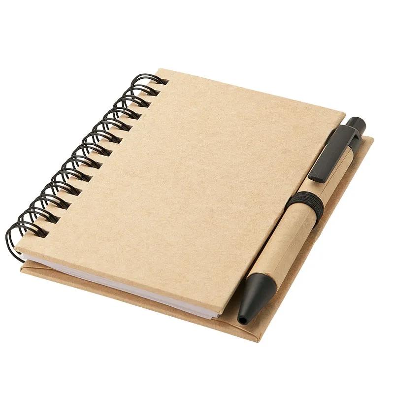 Mini Notebook with Paper Pen - 40 Lined Pages - product view 2