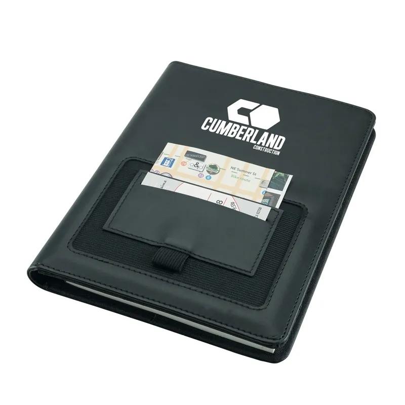 Junior Tech Padfolio with Phone Stand - Leatherette - product view 5