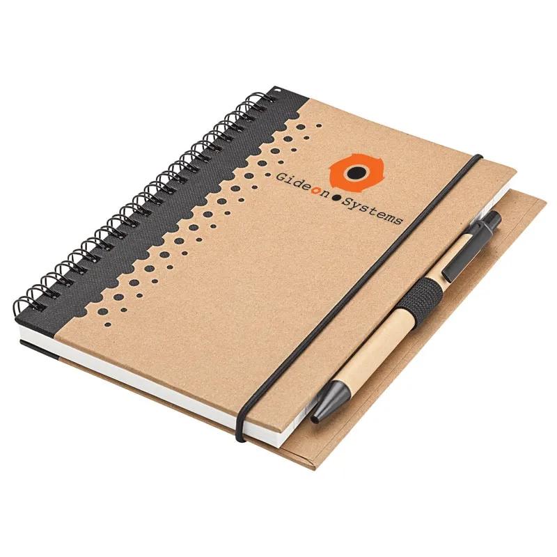 Junior Notebook with Paper Pen - 80 Lined Pages - product view 2