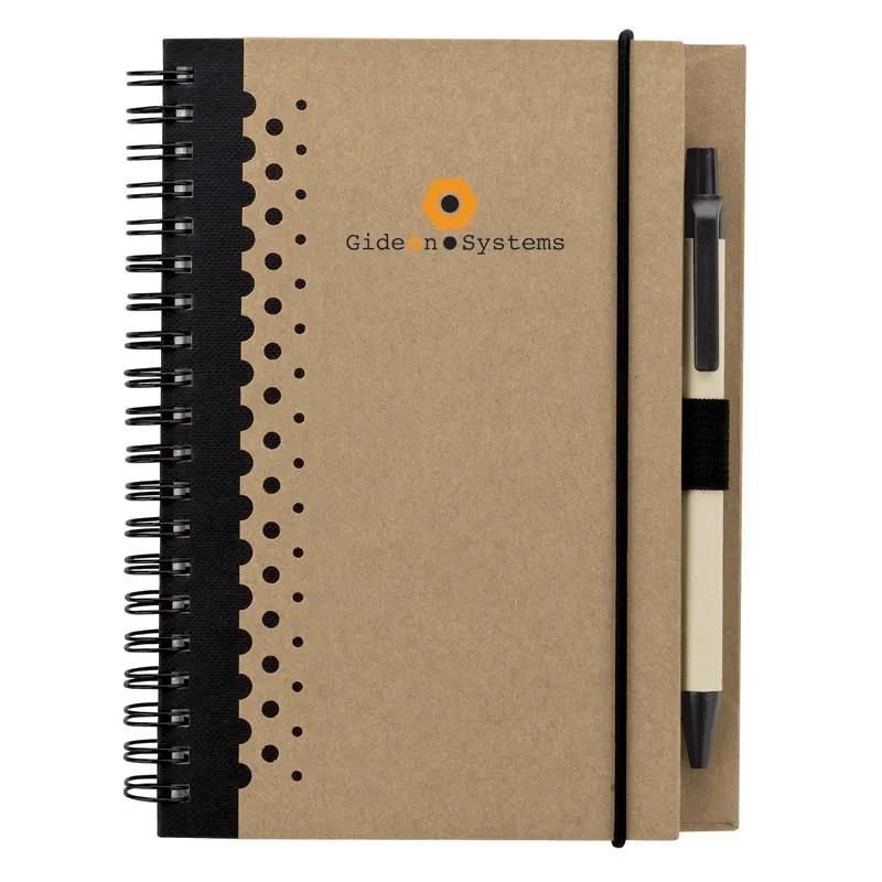 Junior Notebook with Paper Pen - 80 Lined Pages - product view 3