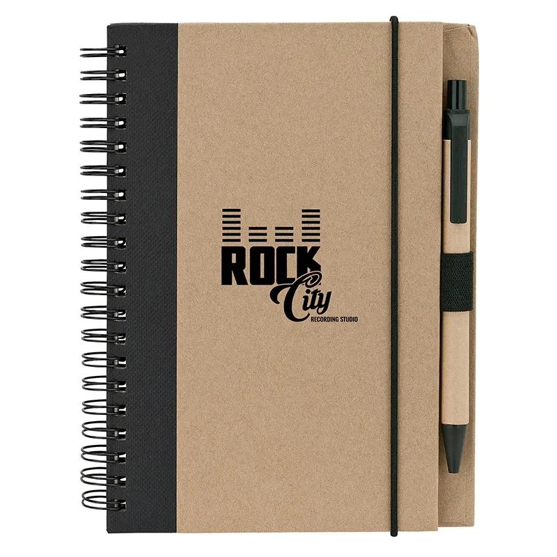 Junior Notebook with Paper Pen - 70 Lined Pages