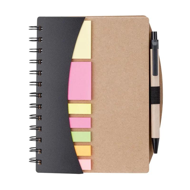 Junior Notebook with Pen and Sticky Notes - 70 Pages - product view 2