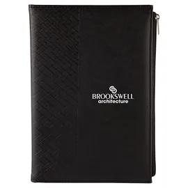 Junior Journal with Zipper Pocket - Leatherette Cover