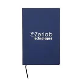 Hardcover Notebook Two-Tone Leatherette - 5.5 x 8.25 in - product view 2