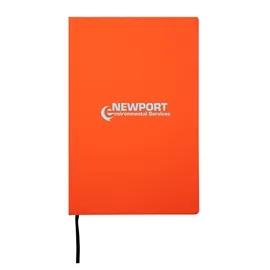 Hardcover Notebook Two-Tone Leatherette - 5.5 x 8.25 in - product view 4