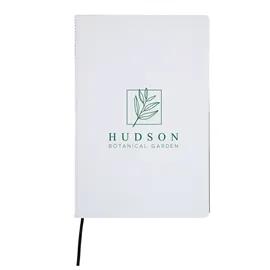 Hardcover Notebook Two-Tone Leatherette - 5.5 x 8.25 in - product view 5