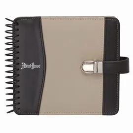 CD Case Spiral-Bound Metal Clasp 12-Disc - 7 x 5.75 in