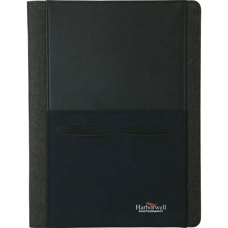 Padfolio Two-Tone Tech Conference Letter Size - 9.38 x 12.38 in