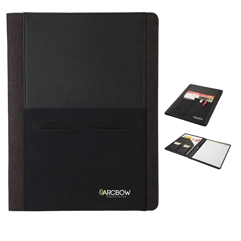 Padfolio Two-Tone Tech Conference Letter Size - 9.38 x 12.38 in - product view 2