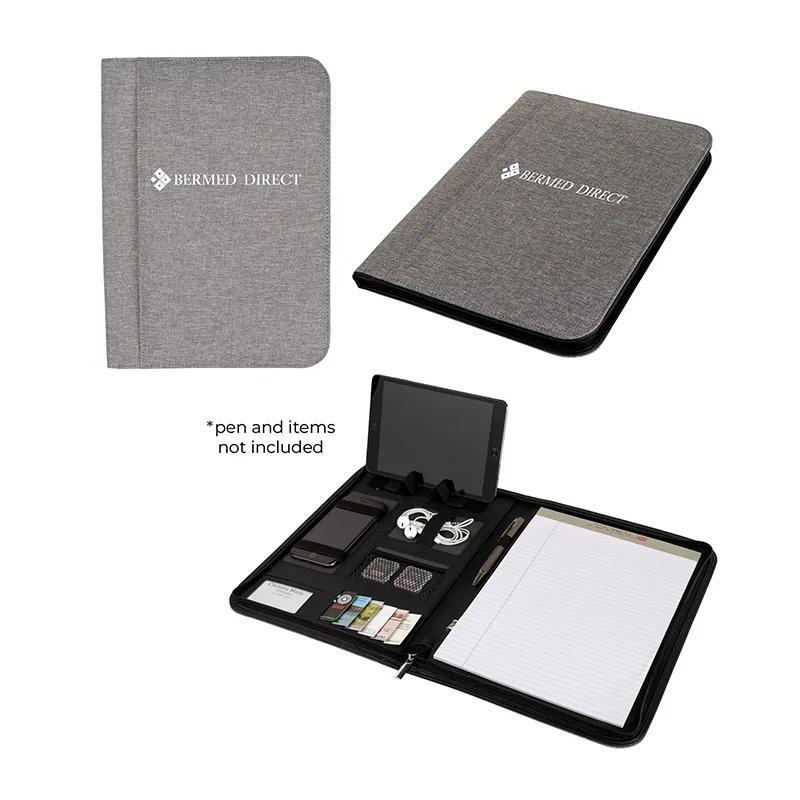 Padfolio Zippered RPET Recycled Letter Size - 9.63 x 13.38 in - product view 7
