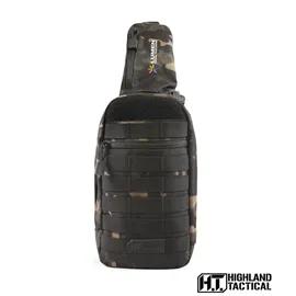 Tactical Sling Bag Ambidextrous 5-Pocket - 6 x 12 x 4 in - product view 2