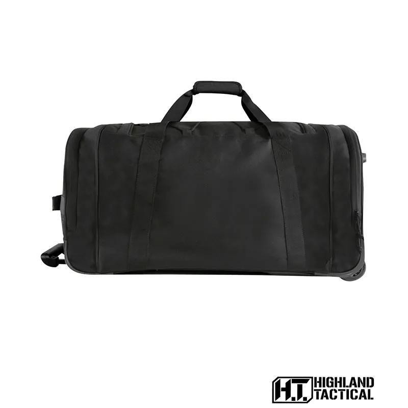 Tactical Rolling Duffel Bag Retractable Handle - 29.5 x 13 x 12.75 in - product view 3