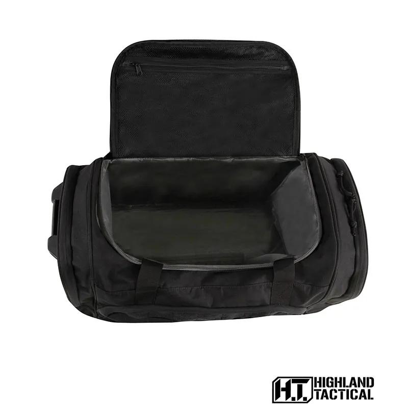 Tactical Rolling Duffel Bag Retractable Handle - 29.5 x 13 x 12.75 in - product view 4