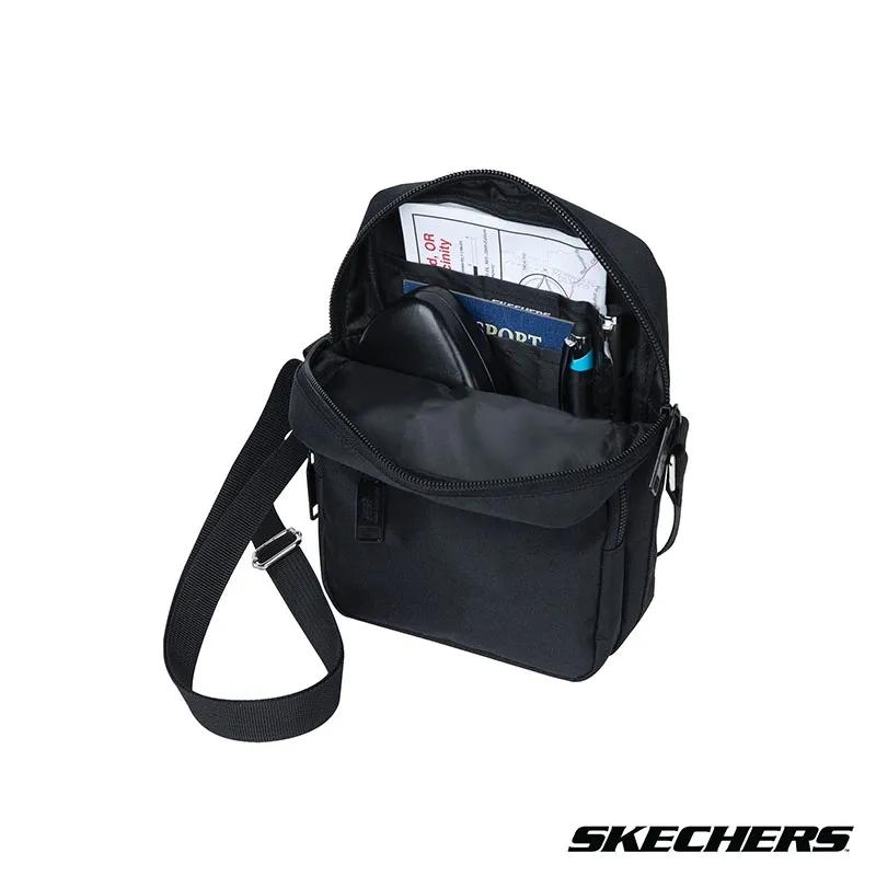 Crossbody Bag Dual Zippered Pockets Design - 6 x 7.5 x 1.75 in - product view 4