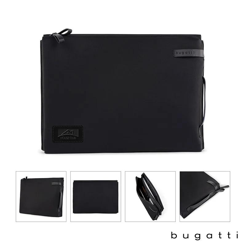 Laptop Sleeve Nylon with Vegan Leather Trim - 15.6 in - product view 7