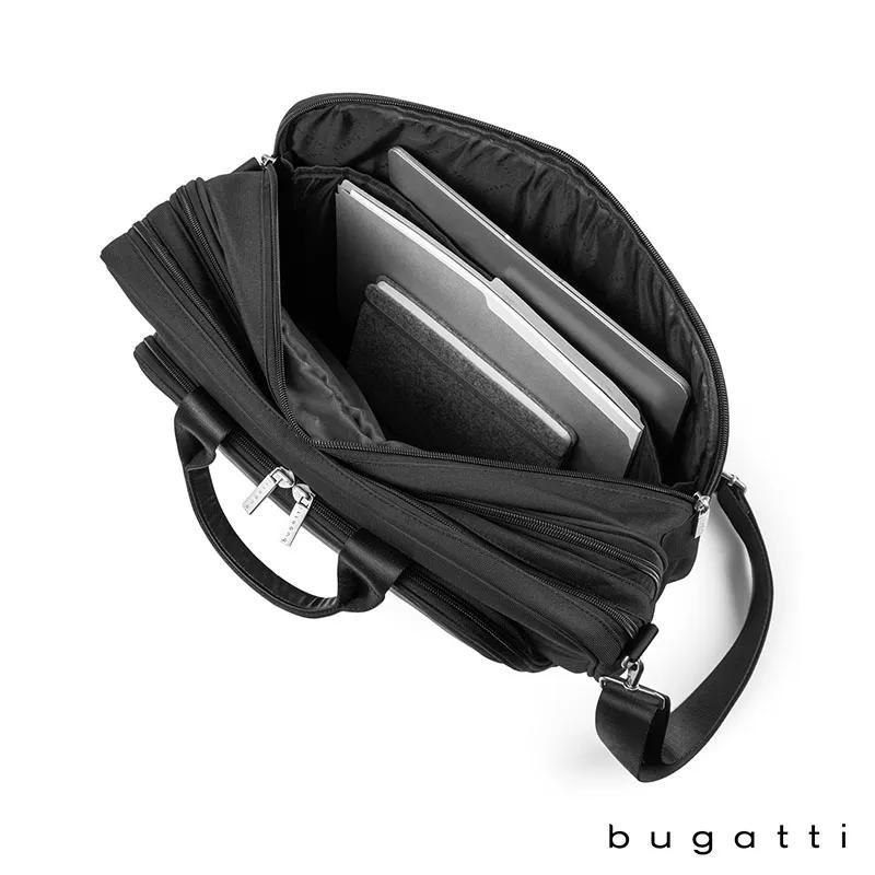 Briefcase Polyester with Vegan Leather Trim - 15.6 in - product view 5