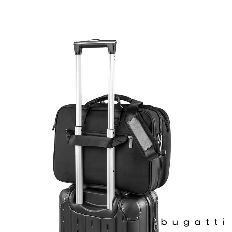 Briefcase Polyester with Vegan Leather Trim - 15.6 in - product view 6