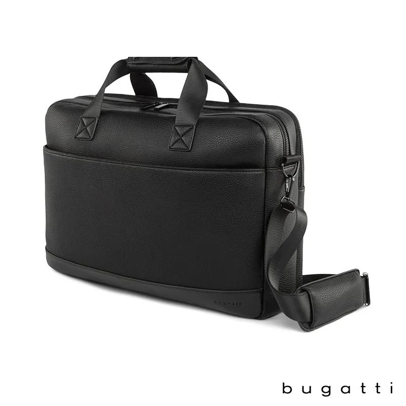 Briefcase Textured Vegan Leather 15.6 Laptop - 17.25 x 11.75 x 3.25 in - product view 3