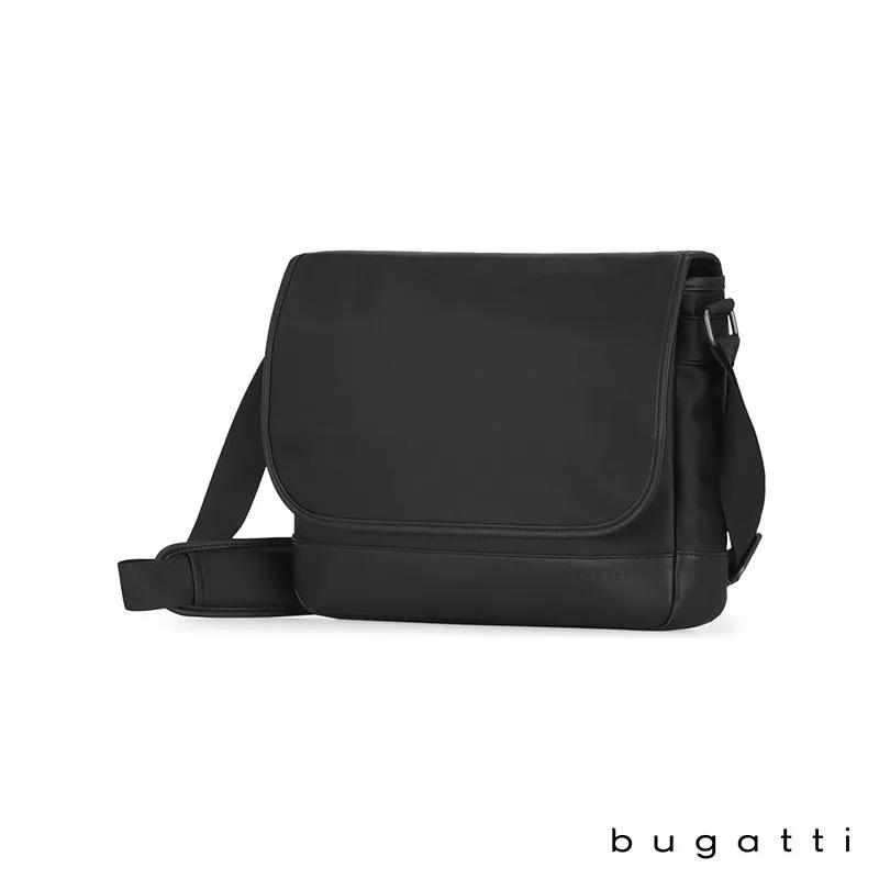 Messenger Bag Textured Vegan Leather 14 Laptop - 14 x 10.5 x 2 in - product view 2