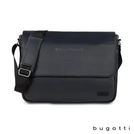 Messenger Bag Pebble Grain Vegan Leather 15.6 Laptop - 15.5 x 11.75 x 3.5 in - product view 3