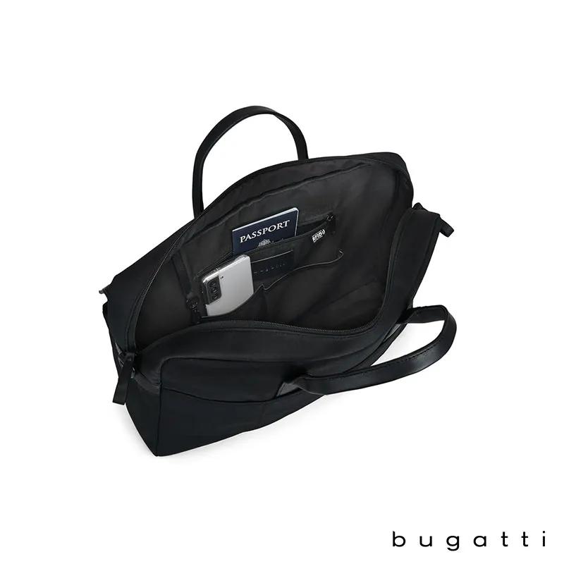 Briefcase Nylon with Vegan Leather Trim 15.6 Laptop - 15 x 17.75 x 2.4 in - product view 4