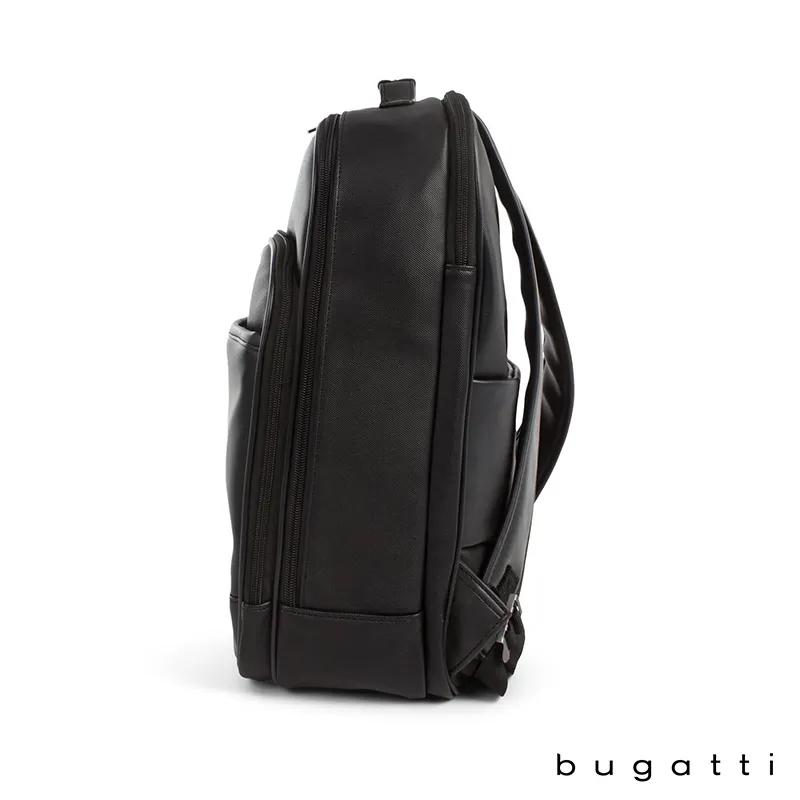 Backpack Twill-Pattern Vegan Leather 15.6 Laptop - 12 x 15.5 x 6.25 in - product view 4