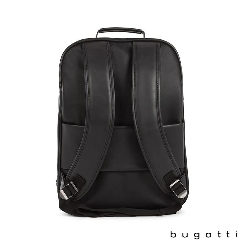 Backpack Twill-Pattern Vegan Leather 15.6 Laptop - 12 x 15.5 x 6.25 in - product view 7