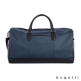 Travel Duffel Bag Twill Pattern Vegan Leather - 19.5 x 11.25 in - product view 2