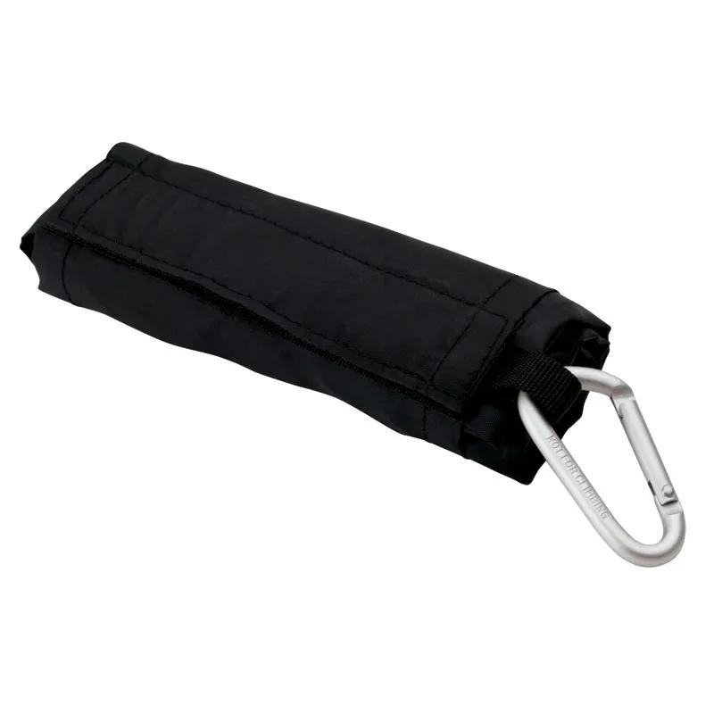 Custom Tote Bag Foldable with Carabiner - 11.5 x 13.5 in - product view 2